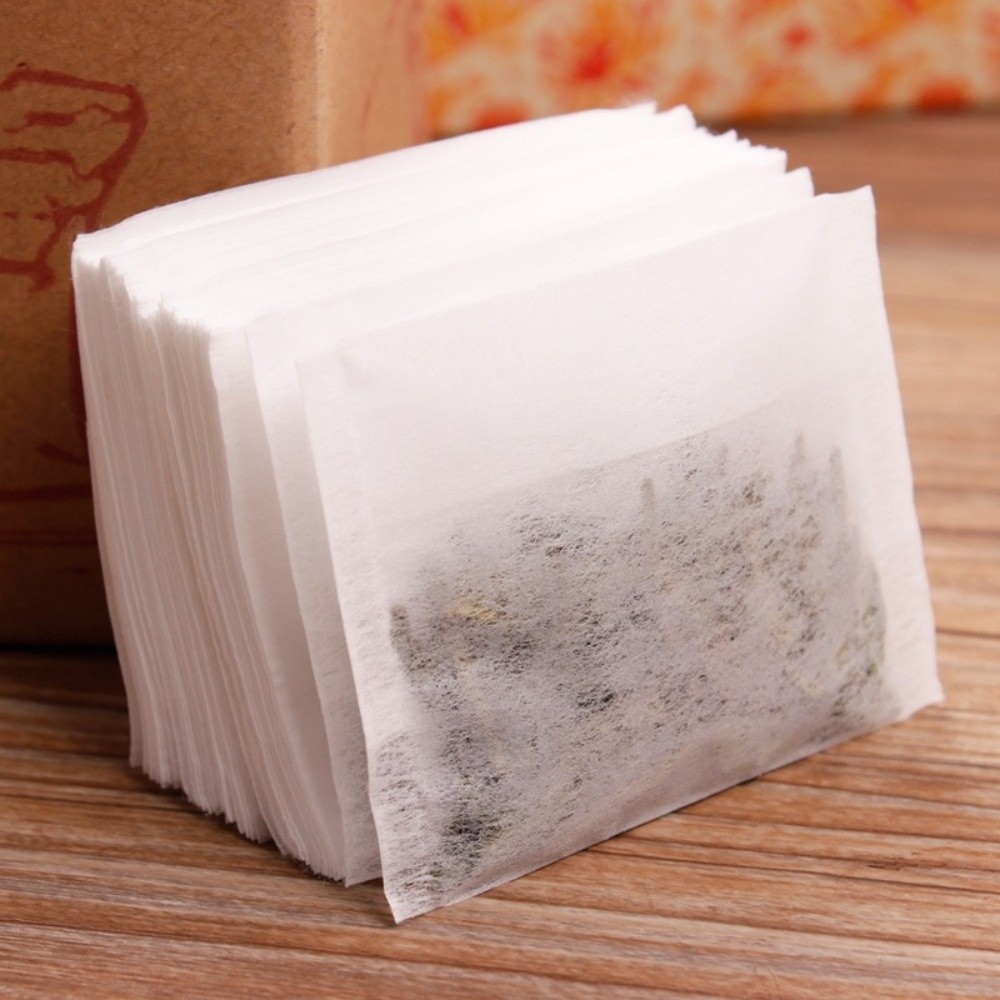 100 ชิ้น ถุงชาใช้แล้วทิ้ง ผ้าไ - Herbal Tea บทวิจารณ์และราคา