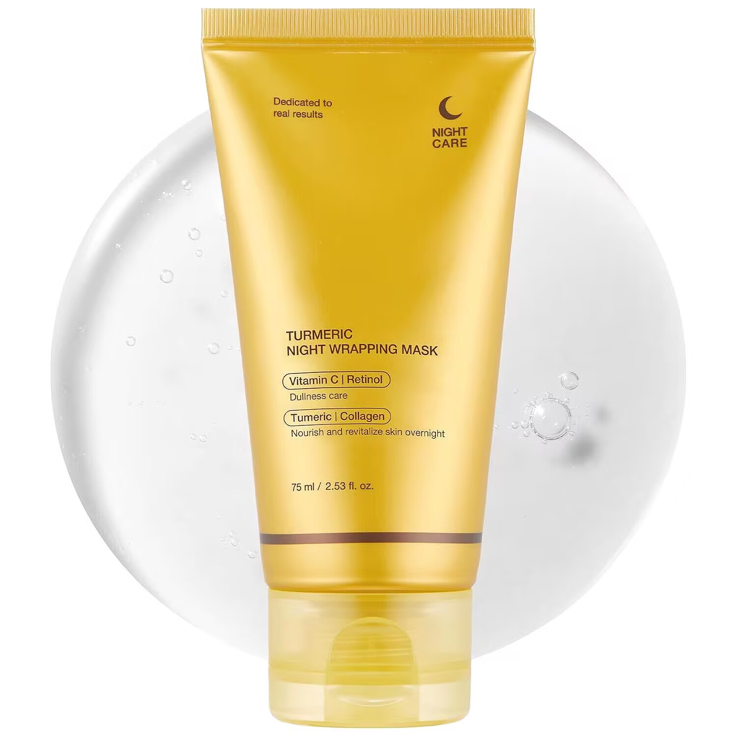 มาส์กขมิ้นผสมคอลลาเจนแบบลอกออก - Turmeric บทวิจารณ์และราคา