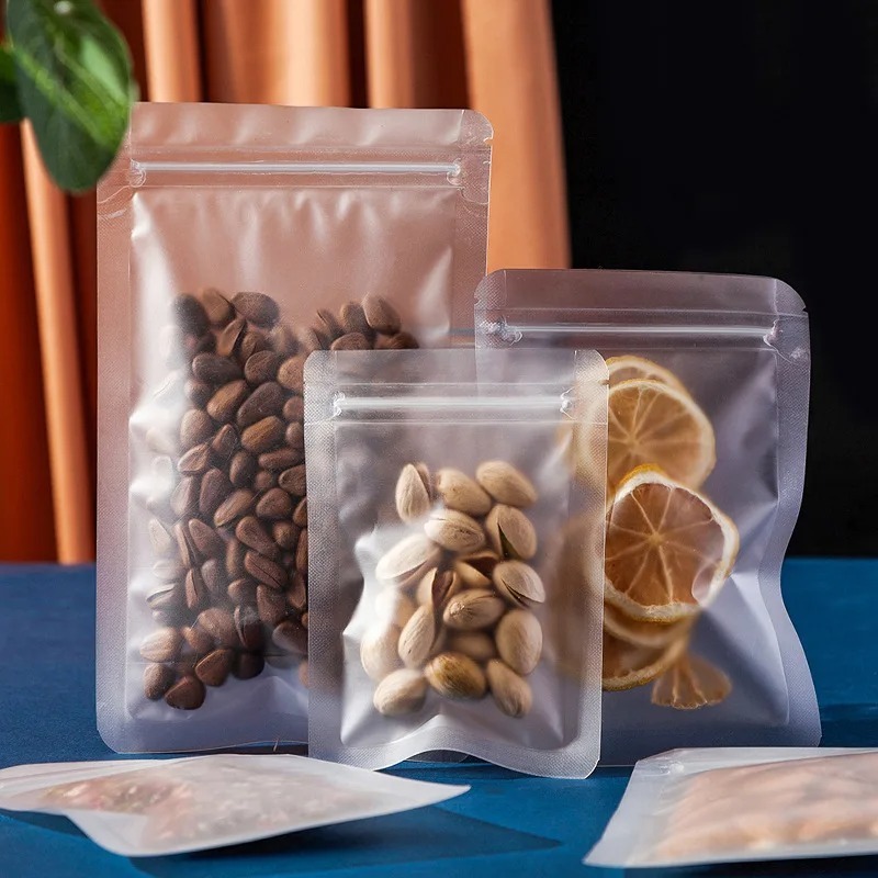 ถุงซิปล็อคใสแบบฝ้าสำหรับเก็บอา - Dried Herbs บทวิจารณ์และราคา