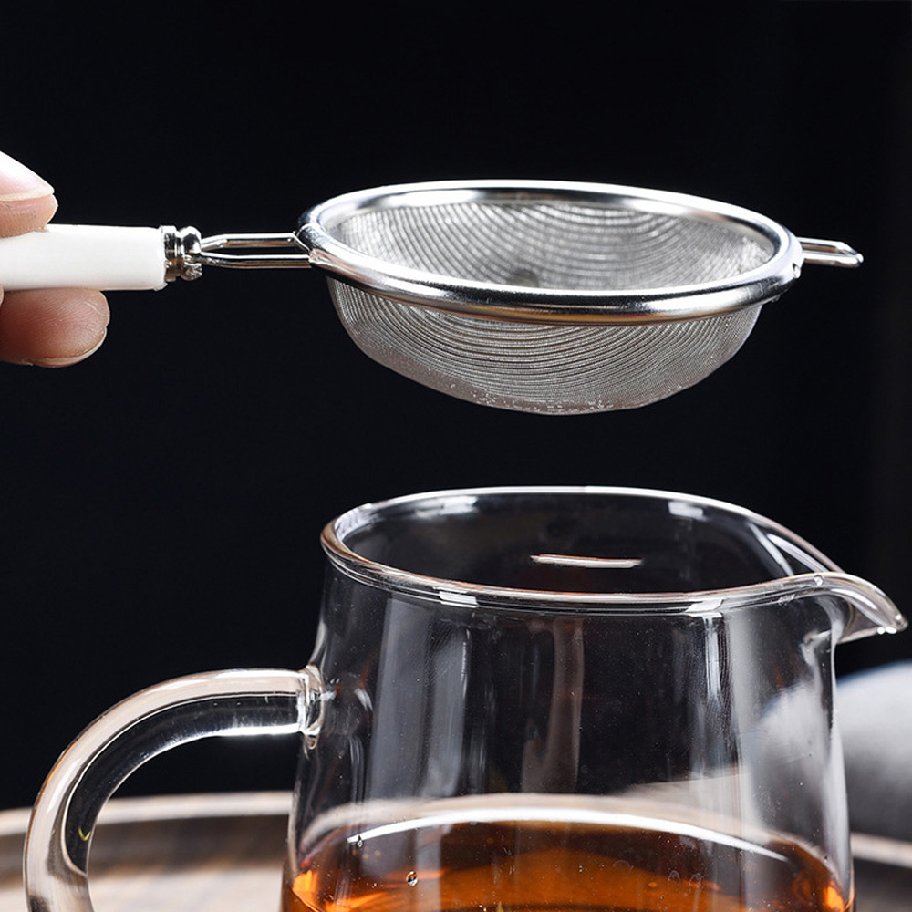 ที่กรองชาสแตนเลสแบบตาข่ายสำหรั - Herbal Tea บทวิจารณ์และราคา